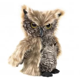 Marionnette à main Hibou petit-duc