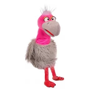 Marionnette à main Vautour Lari-fari signée Living Puppets