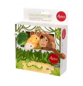 Set de marionnettes à doigts Jungle de la marque Sigikid