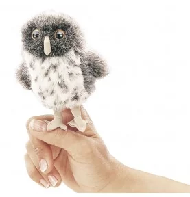 Mini marionnette hibou